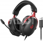 QCY Heroad VN200 gaming headphones (black and red)