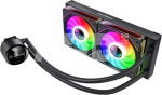 IceBurg 240 Digital BK Liquid Cooler Black