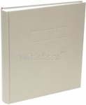Deknudt Photo Album Linen Cream 30x33 100 Pages A10D30100SI