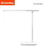ColorWay LED Table Lamp Portable & Flexible with Built-in Battery White, Table lamp, 3 h, 5 V, 0.5 Ah