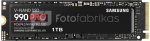 Samsung 990 PRO 1000 GB, SSD form factor M.2 2280, SSD interface PCIe Gen4x4, Write speed 6900 MB/s, Read speed 7450 MB/s