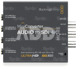 Mini Converter Audio to SDI 4K
