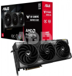 Graphics Card|ASUS|AMD Radeon RX 9070|16 GB|GDDR6|256 bit|PCIE 5.0 16x|Triple slot Fansink|1xHDMI|3xDisplayPort|TUF-RX9070-O16G-GAMING