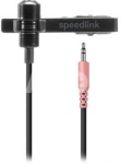 Speedlink SPES Clip-On Microphone, black