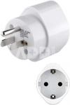 Goobay travel adapter Euroopa - USA/Japan, white (45355)