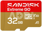 Extreme Go MicroSD UHS-I 32GB SDSQXGN-032G-GN6MN