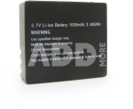 GoXtreme 1050mAh 3.7 V Akku for GoXtreme Vision DUO 01477