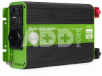 EnerGenie EG-PWC-PS500-01 power adapter/inverter Auto 500 Watt Black,