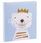 Albumas GB 27 257 Fortuna blue, kampučiai/lipdukai, 30x31 60 psl, balti lapai [V]