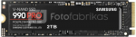 Samsung 990 PRO 2000 GB, SSD form factor M.2 2280, SSD interface PCIe Gen4x4, Write speed 6900 MB/s, Read speed 7450 MB/s