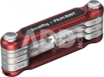 SmallRig 4811 x FILM RIOT 7-in-1 Folding Wrench Set with Multiple Angle Positioning Red