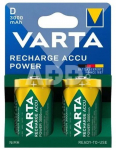 1x2 Varta Recharge Accu Power D Mono 3000 mAh