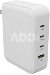 Hyper HyperJuice 145W USB-C GaN Travel Charger with 4 Ports - White
