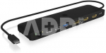 IcyBox ICY BOX IB-DK2116-C 12in1,HDMI,DP,LAN,USB