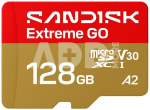 Extreme Go MicroSD UHS-I 128GB SDSQXGN-128G-GN6MN