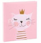 Albumas GB 27 258 Fortuna pink, kampučiai/lipdukai, 30x31 60 psl, balti lapai [V]
