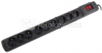 Armac Multi M9 1.5m black surge strip (9 slots)