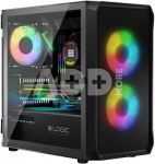 Logic Concept Computer case PORTOS ARGB MINI Black