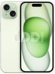 Apple | iPhone 15 | Green | 6.1 " | Super Retina XDR display | 2556 x 1179 pixels | Apple | A16 Bionic | Internal RAM 6 GB | 128 GB | Dual SIM | Nano-SIM and eSIM | 4G | Main camera resolution 48+12+12 MP | Secondary camera resolution 12 MP | iOS | 17