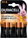 1x4 Duracell Plus Power Boost Mignon MN1500 AA LR6 1,5V