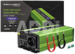 Qoltec Monolith power adapter/inverter Auto 1200 W Green