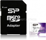 Silicon Power memory card microSDXC 128GB Superior Pro V30 + adapter