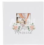 Albumas GOLDBUCH 08 188 Just Married 30x31/60psl | balti lapai | kampučiai/lipdukai | knyginio ri&scaron;imo [V]