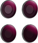 K&F Concept DJI Osmo Action 4 ND&PL Filter Kit ND8&PL+ND16&PL+ND32&PL+ND64&PL 4 Pack, Optical Glass