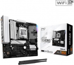 ASRock B850M PRO RS WIFI | Processor family AMD | Processor socket AM5 | DDR5 | Supported hard disk drive interfaces SATA, M.2 | Number of SATA connectors 4