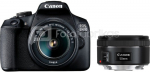 Canon EOS 2000D + 18-55mm IS + 50mm Kit