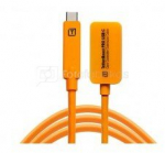 TetherBoost 5m kabelis pro USB-C Core Controller Extension Orange TBPRO3