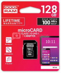 GOODRAM microSDXC 128GB Class 10 UHS-I + adapter