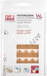 Walther Photo Corner 2 x 42 pcs. Pimp&acute;n Create brown FE084P