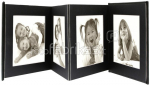 Deknudt Leporello black 8x10x15 8 photos A66DC2 8PH