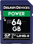 DELKIN 64GB SDXC UHS-II, CINEMA SD (U3/V90)