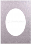 Passepartout 21x29.7, silver oval