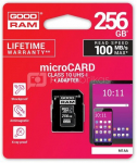 GOODRAM microSDXC 256GB Class 10 UHS-I + adapter
