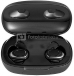 Natec Earphones, Soho, TWS, Wireless, Microphone, Black