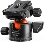 K&F Professional 35mm Metal Tripod Ball Head 360 Degree Rotating Panoramic with 1/4 inch Quick Release Plate