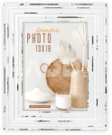 Zep Photo Frame TW457 Orly White 13x18 cm