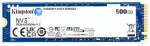Kingston SSD | NV3 | 500 GB | SSD form factor M.2 2280 | Solid-state drive interface PCIe NVMe Gen 4.0 (x4) | Read speed 5000 MB/s | Write speed 3000 MB/s