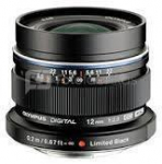 Olympus M.Zuiko 12mm F2.0 (Black)