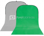 StudioKing Background Board BBT-03-10 Grey/Green 150x400 cm