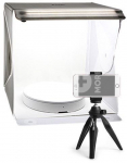 Orangemonkie Mini Turntable Foldio360 with LED photo tent and tripod