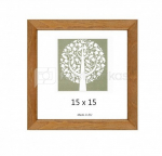 Rėmelis 15x15 med 1200913 PINO rudas | 11mm