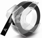 Dymo tape 9mm 3m Glossy, black