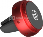 Tellur FreshDot Car Phone Holder Magnetic, Fragrance Kit Bubble Gum, Air Vent mount red