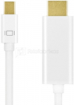 LogiLink Mini DisplayPort to HDMI 4K, white, 1m