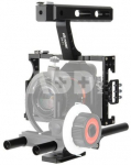 Video Cage Kit Stabilizer VX-11 Aluminum Alloy Film Movie Making for Panasonic & Sony