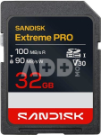 Extreme Pro SDHC UHS-I 32GB 100MB/s SDSDXXO-032G-GSCIN
